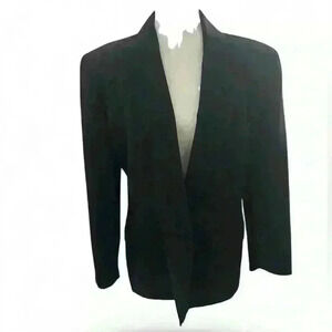 VTG Anne Klein II Wool Blazer Jacket: Vintage, Well-Made, Lined Pockets, Classic